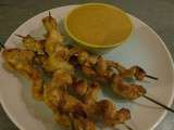 Brochettes de Poulet Satay