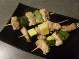 Brochettes de Thon au Gingembre