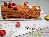 Bûche Chocolat Framboise