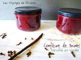 Confiture de Prunes, Vanille et Clou de Girofle