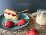 Eclairs Fraises Rhubarbe