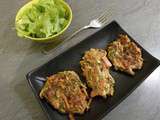 Galettes de Légumes à la Tapenade et au Fromage Frais