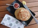 Pancakes sans Gluten au Sirop d'Erable