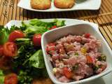 Tartare de Thon aux Poivrons et aux Câpres