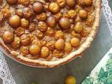 Tarte aux Mirabelles et à la Noisette