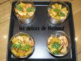 3 ingrédients pour une recette : verrine de crevettes à l'ananas