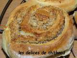 Brioche express aux noisettes et poudre d'amandes