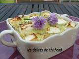 Clafoutis aux courgettes et à la feta