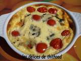 Clafoutis de tomates cerises