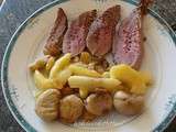 Magret de canard aux fruits d'automne