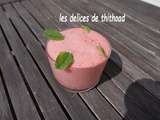 Mousse de fraises