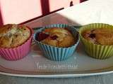 Muffins au citron vert et framboises