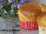 Muffins au yaourt, confiture et huile d'olive