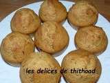 Muffins noix de coco et chocolat blanc