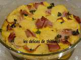 Omelette au four (restes de frigo)