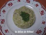 Risotto aux artichauts et avocats