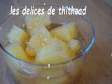 Salade d'ananas aux épices