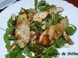 Salade de poulet aux fruits secs