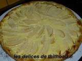 Tarte aux pommes et fromage blanc