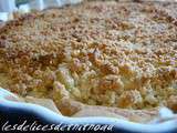 Tarte crumble aux pommes