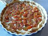 Tarte surimi et tomates cerises