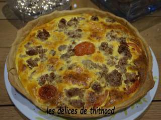 Tarte tomates et thon