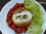 Tartelette au fromage de chèvre et ses tomates au balsamique