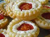 Tartelettes aux tomates cerises