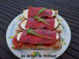 Tartines (cours de cuisine avril 2017)