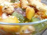 Verrine de fruits au mascarpone