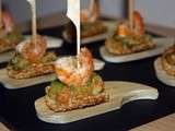 Amuse bouche aux crevettes