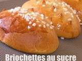 Briochettes au sucre pour la ronde interblog #20