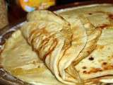 Crêpes au lait d'avoine