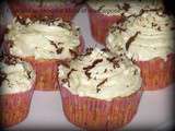 Cupcake au chocolat blanc et mascarpone