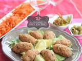 Kefta de lentilles (mercimek köftesi )