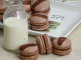 Macaron au chocolat