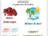 Participation au concours halwatishop 3 thèmes au choix