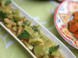 Salade courgette au cumin