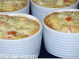 Soufflé au surimi pour la ronde interblogs #17