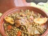 Tajine petit pois artichaut