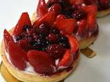 Tartelettes aux fruits rouge