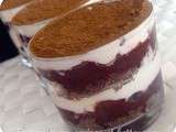 Tiramisu au cerises et betteraves