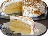 Triple layer cake au citron