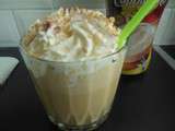 Cappuccino frappé banane vanille