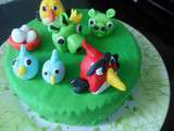 Gâteau Angry Birds