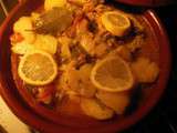 Tajine de lotte aux légumes