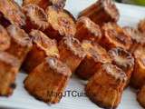 Cannelés au jambon et fromage