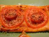 Fines tartelettes à la tomate et au thym