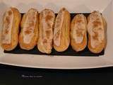 Éclairs au spéculoos