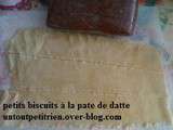 Petits biscuits à la datte (genre figolus)